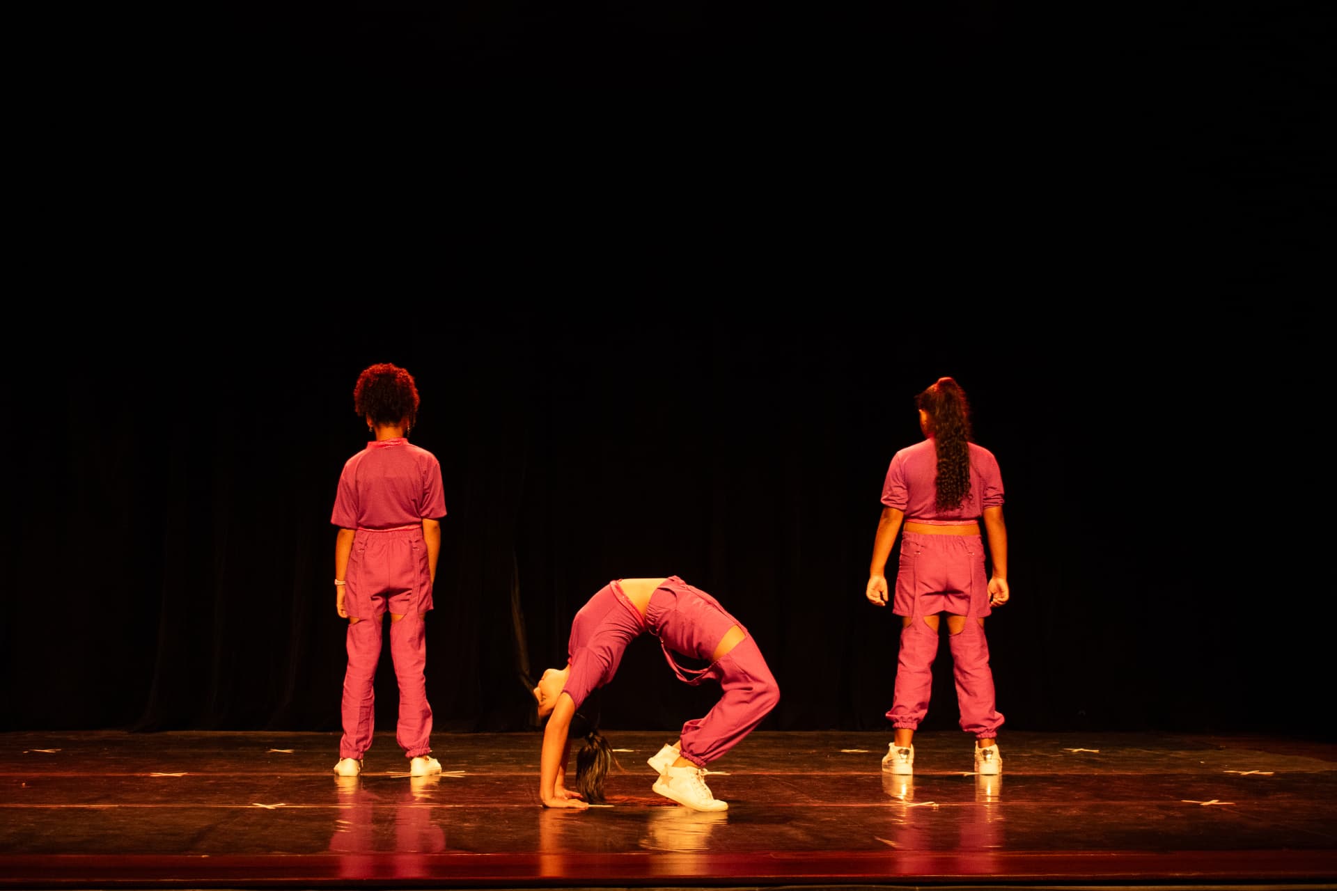 Apresentação do público infantojuvenil do Espaço HN